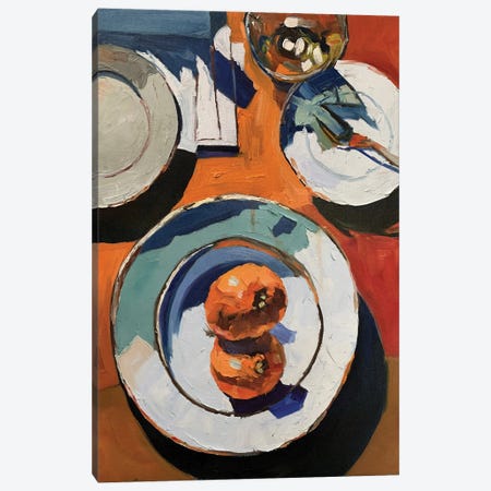 Orange Breakfast Canvas Print #VSC35} by Vita Schagen Canvas Print