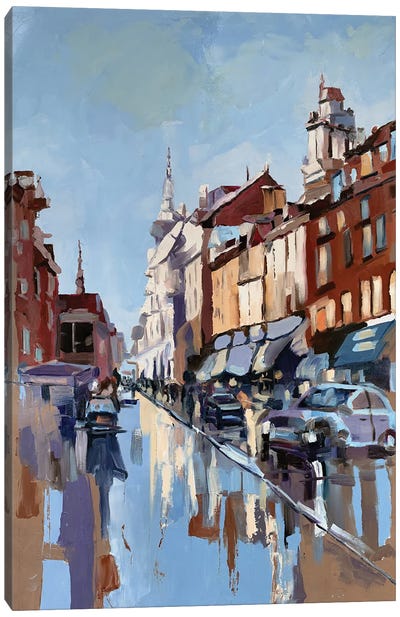 Paris, France Canvas Art Print - Jordy Blue