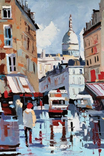 Vita Schagen: Paris, Montmartre by Vita Schagen