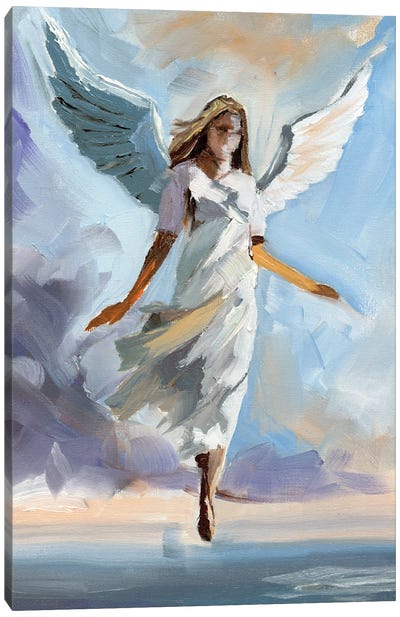 Angel III Canvas Art Print - Wings Art