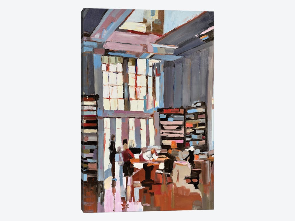 Public Library by Vita Schagen 1-piece Canvas Print
