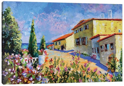 Summer In Tuscany Canvas Art Print - Vita Schagen