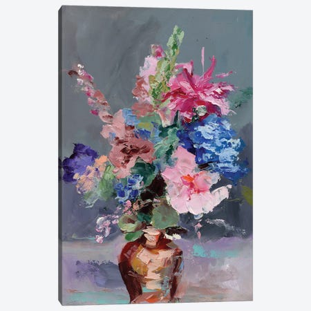 Tender Flowers Canvas Print #VSC45} by Vita Schagen Canvas Art