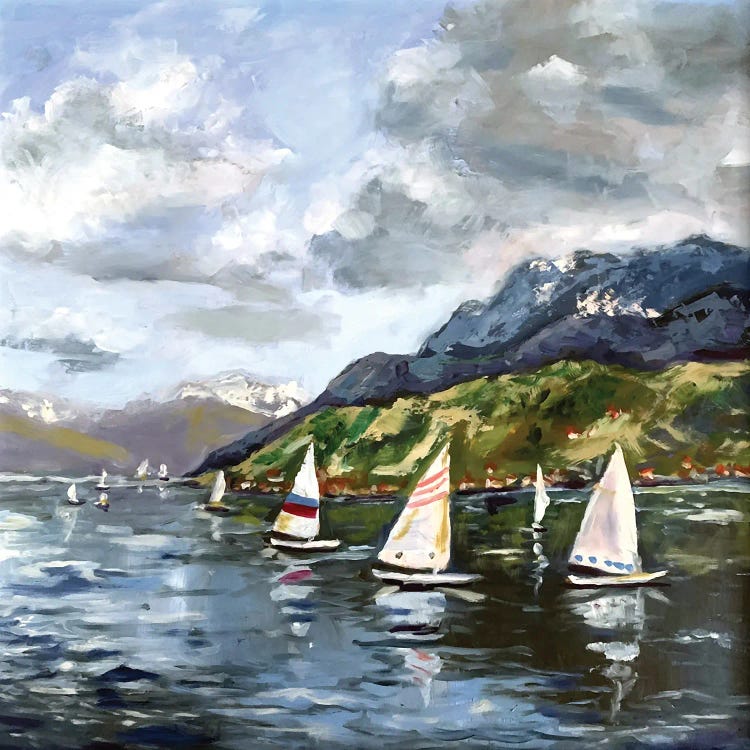Yachts On The Roadstead by Vita Schagen wall art