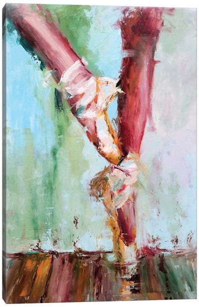 Ballerina Canvas Art Print - Vita Schagen