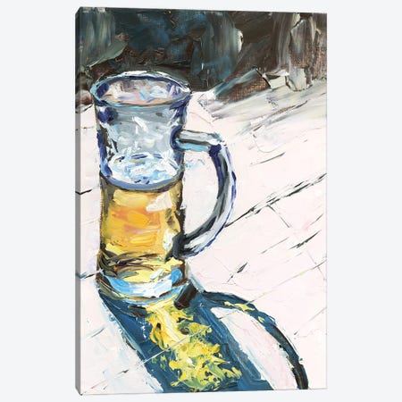 Beer Mug Canvas Print #VSC8} by Vita Schagen Canvas Artwork