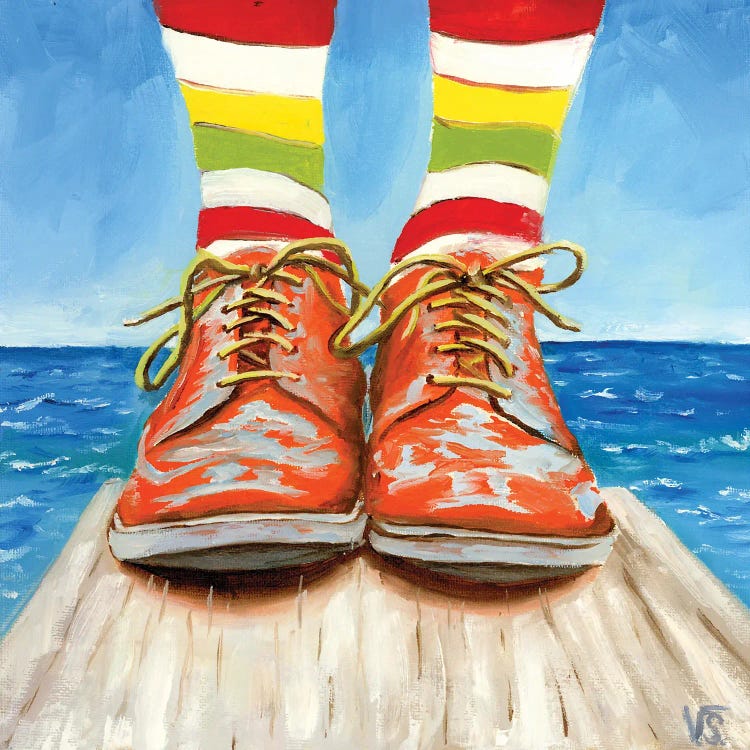 Before The Jump by Vita Schagen wall art