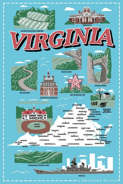 Virginia: Virginia by Vestiges