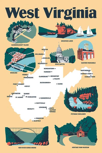 West Virginia: West Virginia by Vestiges
