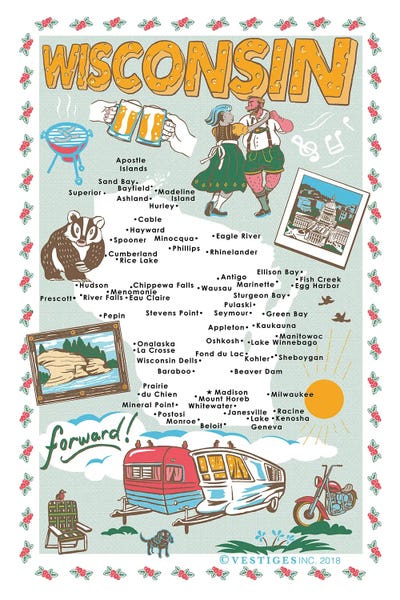 Wisconsin: Wisconsin by Vestiges