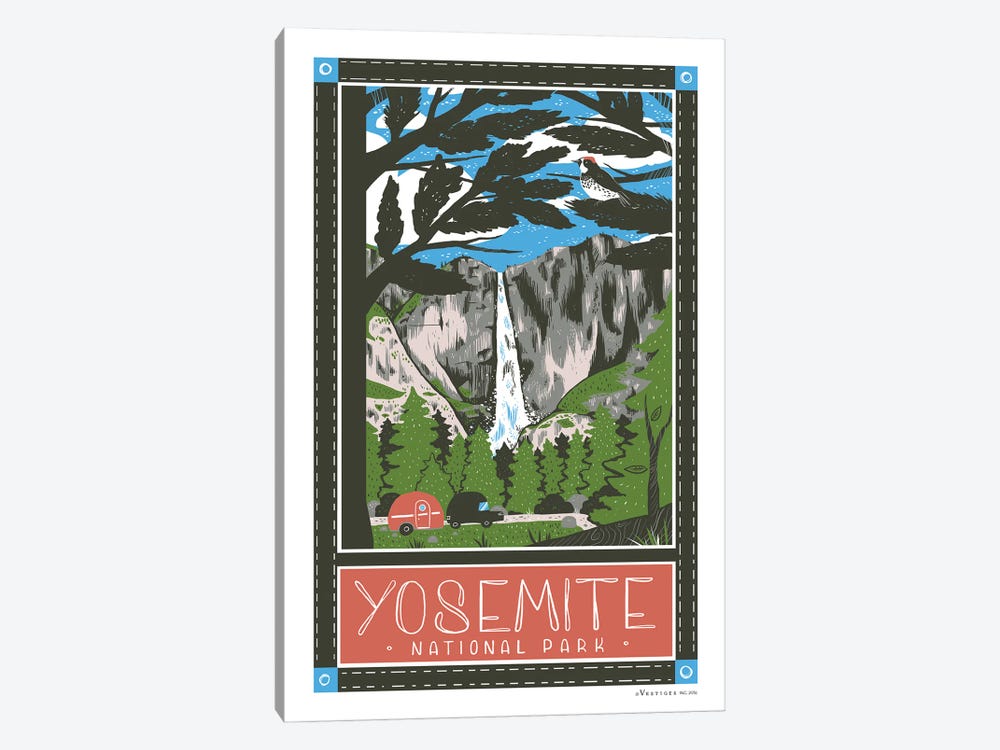 Yosemite National Park by Vestiges 1-piece Canvas Print