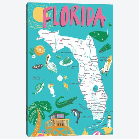Florida II Canvas Print #VSG28} by Vestiges Art Print