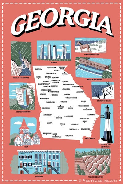 Georgia: Georgia by Vestiges