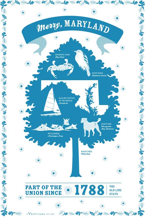 Maryland II by Vestiges wall art
