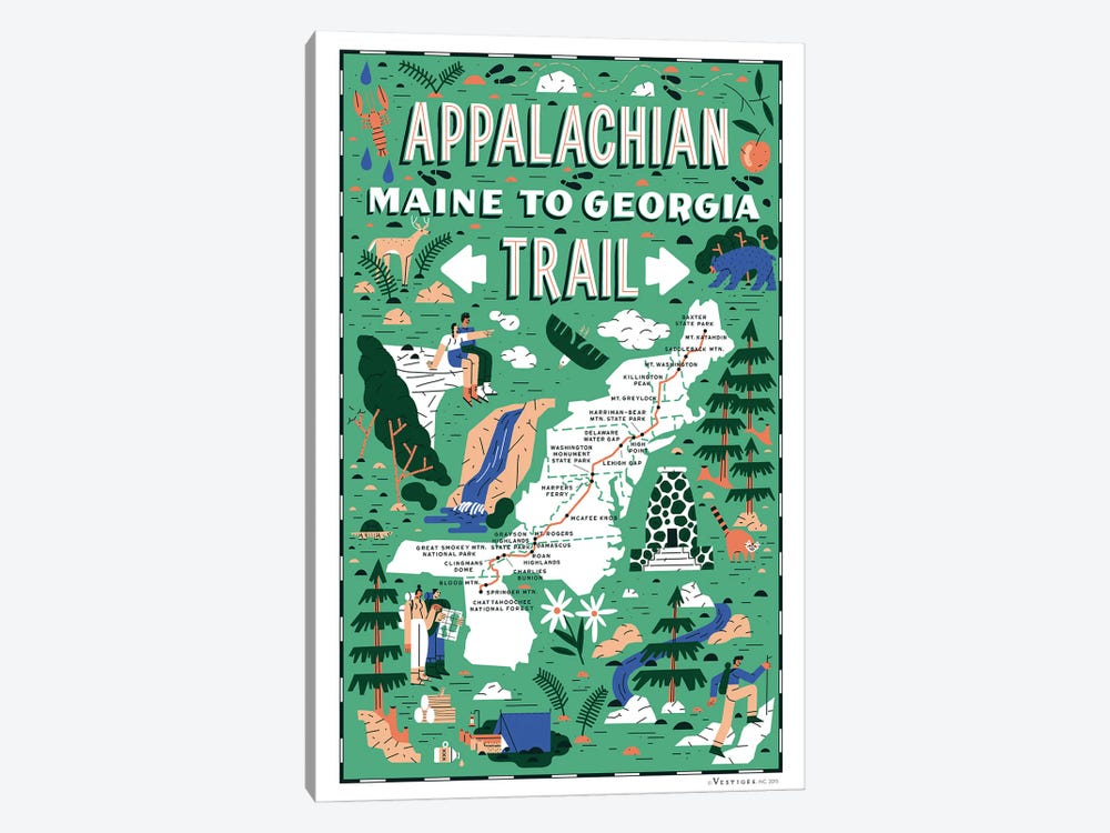 Appalachian by Vestiges 1-piece Canvas Art Print
