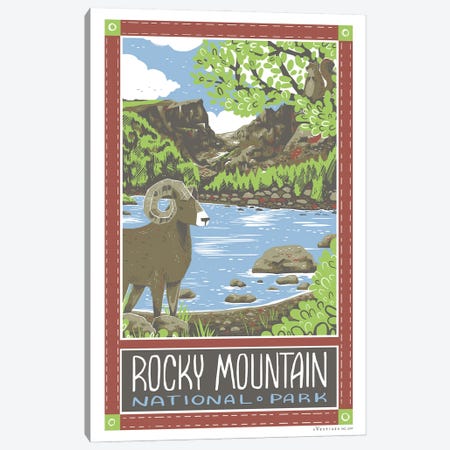 Rocky Mountain National Park Canvas Print #VSG87} by Vestiges Canvas Art