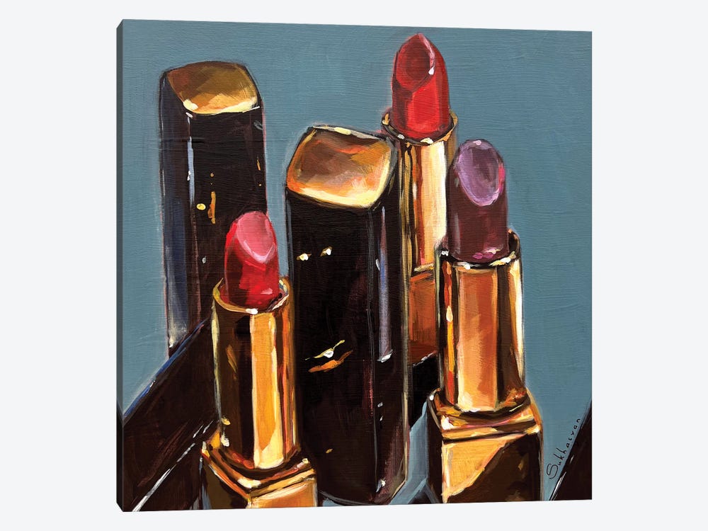 Still Life With Lipsticks by Victoria Sukhasyan 1-piece Canvas Artwork