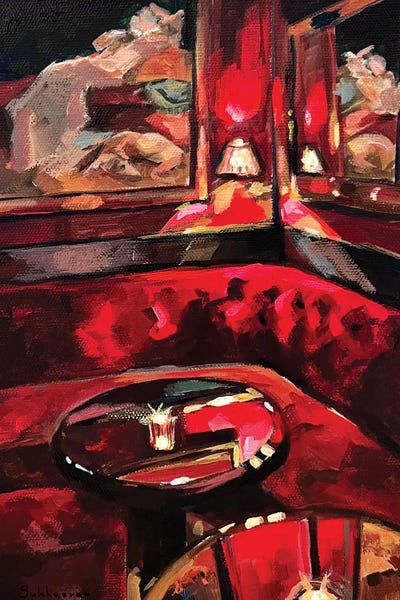 Interiors: Interior In Red by Victoria Sukhasyan
