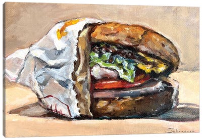 Still Life With The In-N-Out Burger Canvas Art Print - Sandwich Art