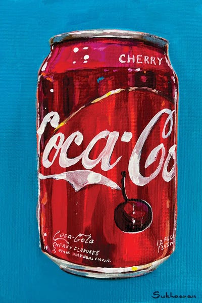 Simple Pleasures: Still Life With Cherry Coke by Victoria Sukhasyan