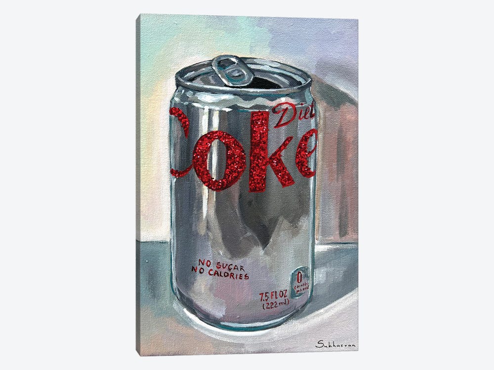 Still Life With Diet Coke II by Victoria Sukhasyan 1-piece Canvas Art Print