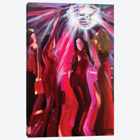 The Nightclub Canvas Print #VSH158} by Victoria Sukhasyan Canvas Wall Art