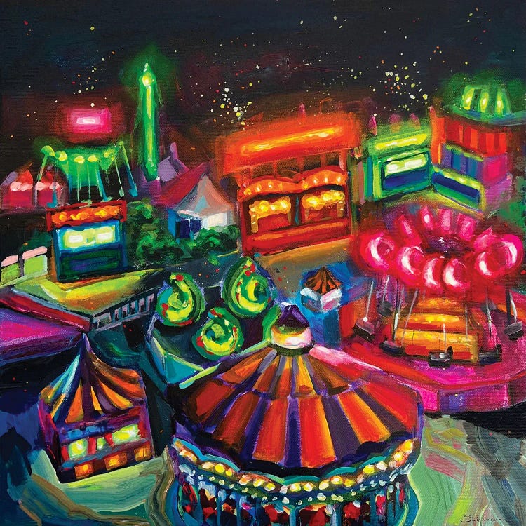 Attraction Park by Victoria Sukhasyan wall art