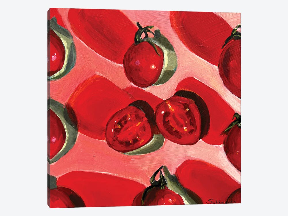 Still Life With Tomatoes by Victoria Sukhasyan 1-piece Canvas Art