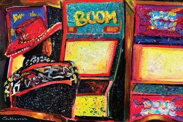 Gambling: Las Vegas Interior II by Victoria Sukhasyan