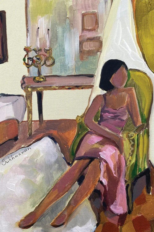 By The Window by Victoria Sukhasyan wall art