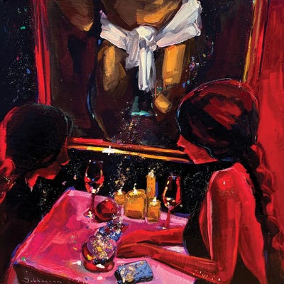 Tarot Reading by Victoria Sukhasyan art print
