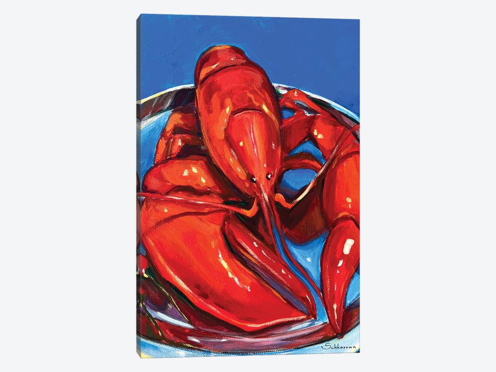 Still Life With Lobster II by Victoria Sukhasyan 1-piece Canvas Print