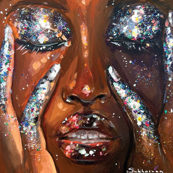 The Glitterati: Untitled II by Victoria Sukhasyan