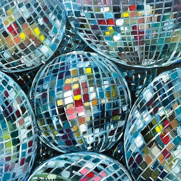 Dopamine Decor: Disco Balls by Victoria Sukhasyan
