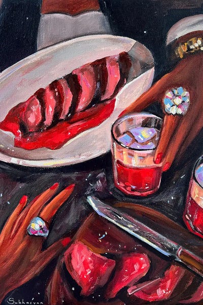 Meats: And For The Lady Perhaps A Salad. Perhaps Not by Victoria Sukhasyan