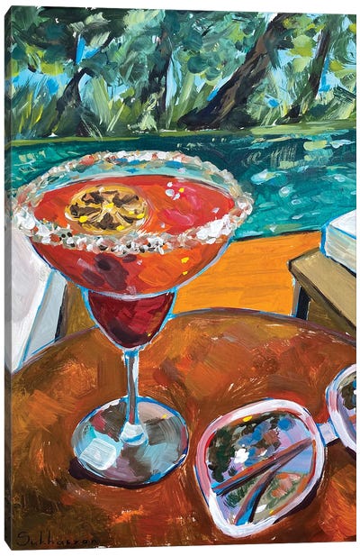 Summertime Canvas Art Print - Tequila Art