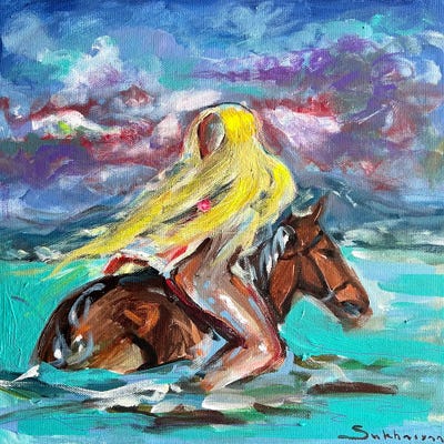 Untitled IX by Victoria Sukhasyan framed wall art