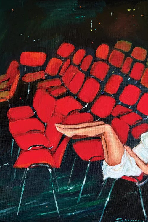 At The Movies by Victoria Sukhasyan wall art