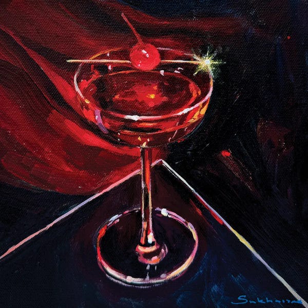 Martini: Still Life With Cocktail by Victoria Sukhasyan