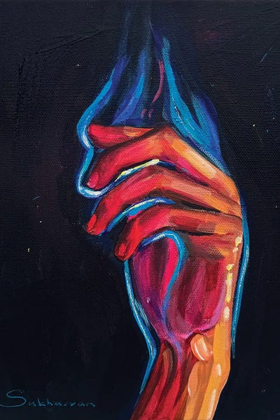 Victoria Sukhasyan: Hand On Fire by Victoria Sukhasyan