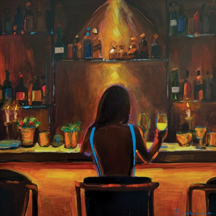 At The Bar VII by Victoria Sukhasyan wall art