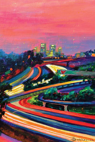 Sunset In Los Angeles
