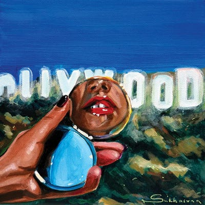 Canvas Print: Hollywood by Victoria Sukhasyan - thumbnail