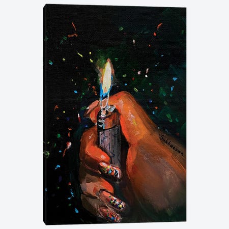The Lighter Canvas Print #VSH50} by Victoria Sukhasyan Canvas Print