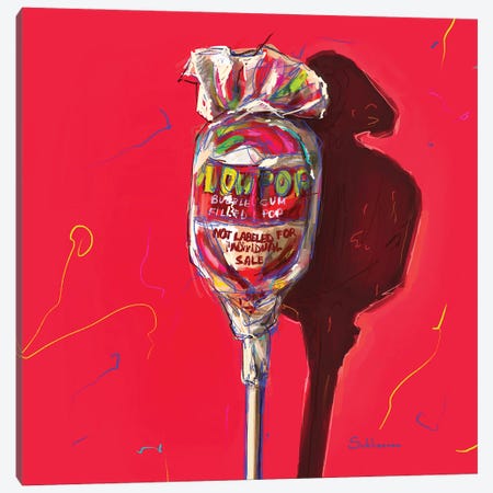 Still Life With Lollipop Canvas Print #VSH53} by Victoria Sukhasyan Canvas Art Print