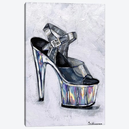 Still Life With Stripper Shoes Canvas Print #VSH81} by Victoria Sukhasyan Canvas Artwork