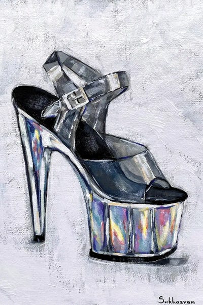 High Heels: Still Life With Stripper Shoes by Victoria Sukhasyan