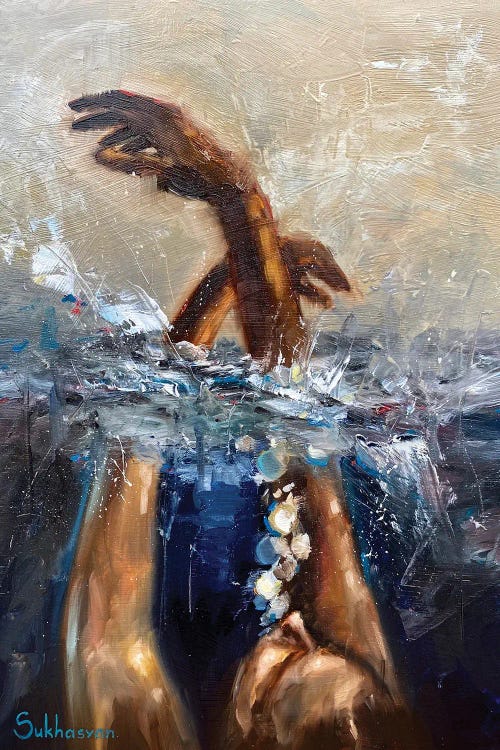 Deep Waters by Victoria Sukhasyan wall art