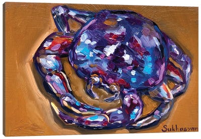 Crab Canvas Art Print - Victoria Sukhasyan