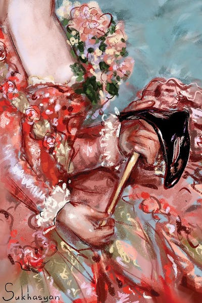 Masquerade by Victoria Sukhasyan canvas print